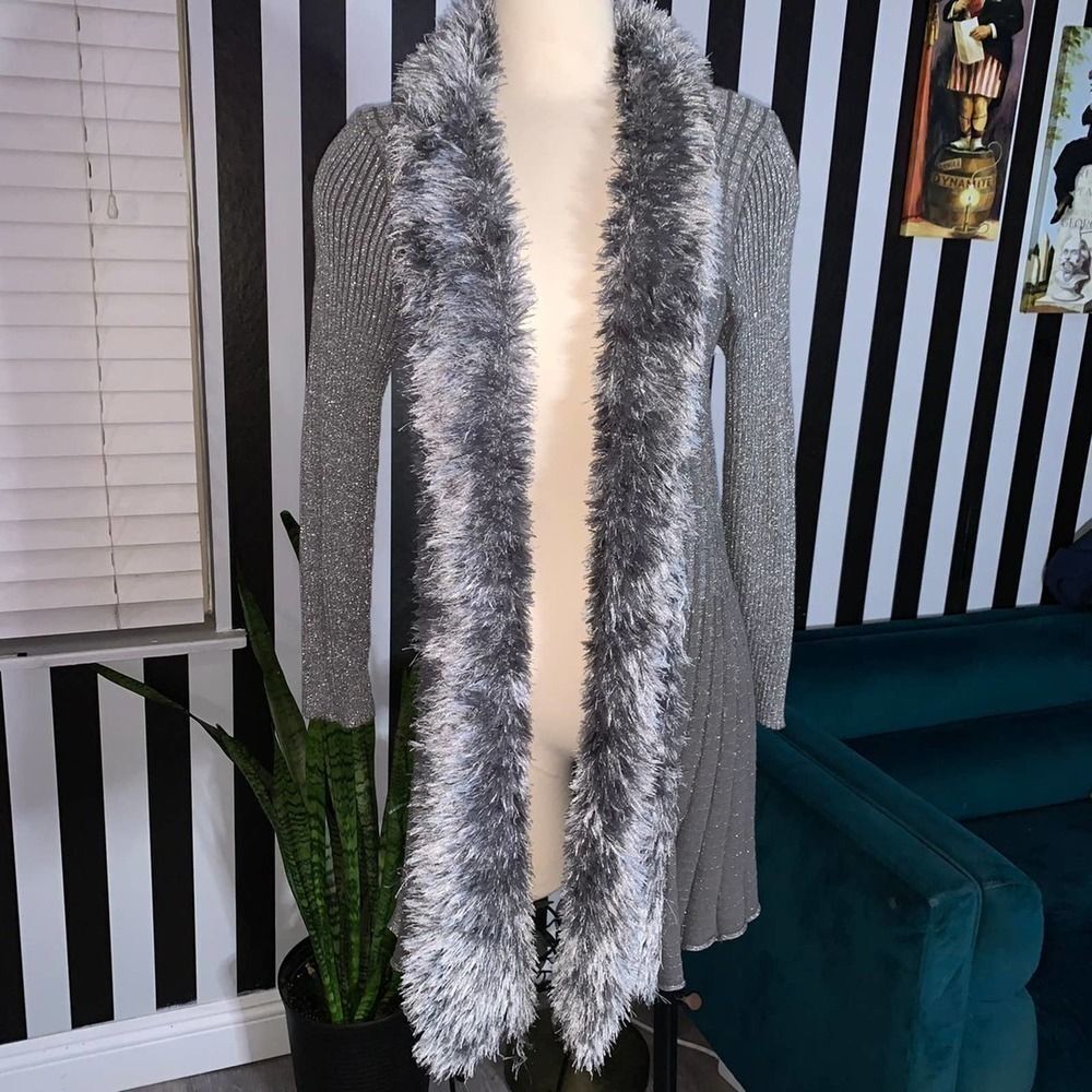 Vintage 90s Chenille Cardigan